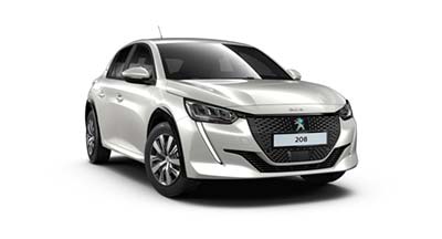 Peugeot E 208 - Available In Bianca White